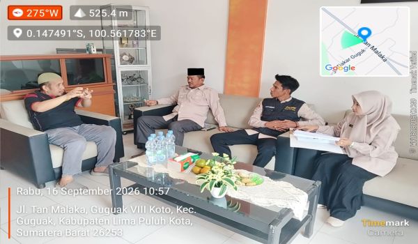 Kemenhaj Lima Puluh Kota Gelar Monitoring dan Pengawasan PPIU